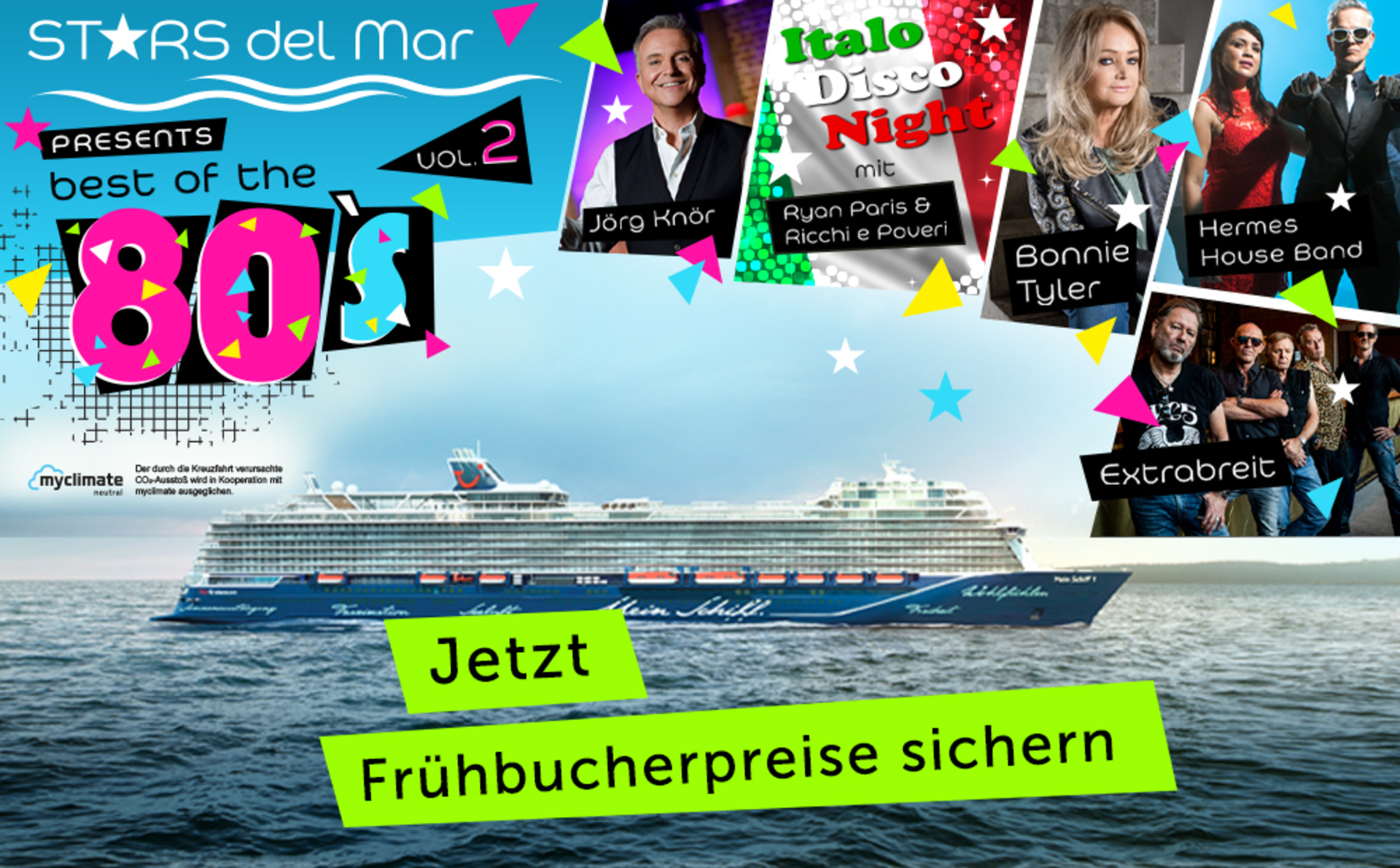 Mein Schiff 1 Stars del Mar 2024 Mit an Bord SASHA Ross Anthony